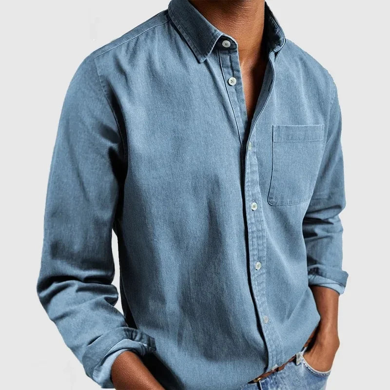 Jasper | Men's Long Sleeve Button-Down Casual Shirt