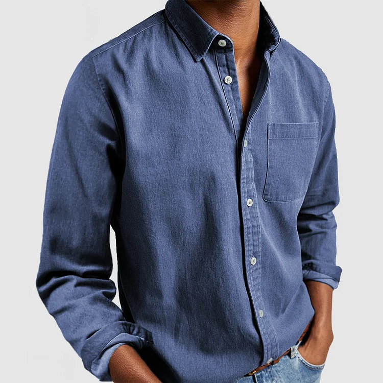 Jasper | Men's Long Sleeve Button-Down Casual Shirt