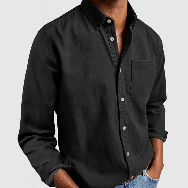 Jasper | Men's Long Sleeve Button-Down Casual Shirt