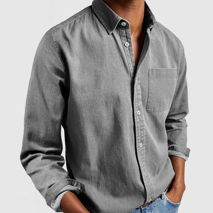 Jasper | Men's Long Sleeve Button-Down Casual Shirt