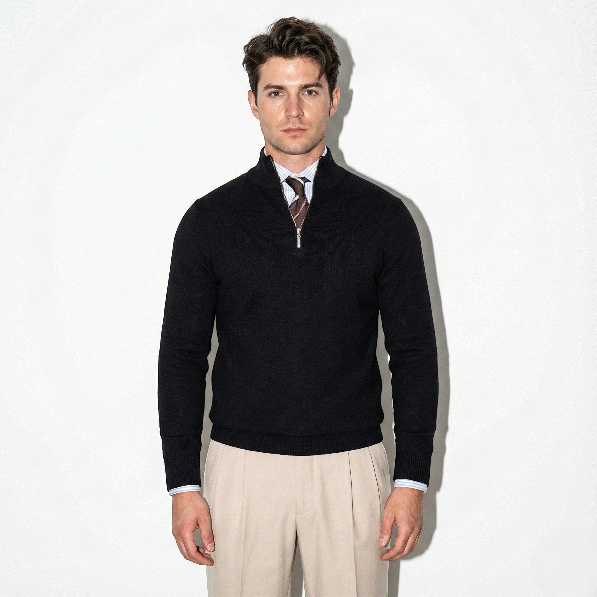 Joe | Men's Quarter-Zip Pullover Sweater