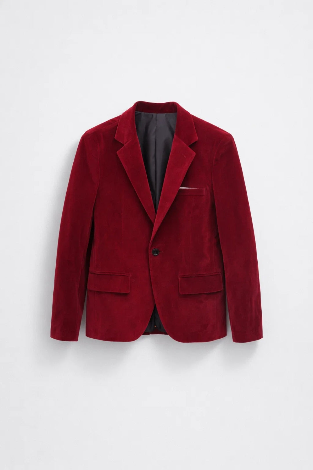 Joel | Men's Single-Breasted Velvet Blazer