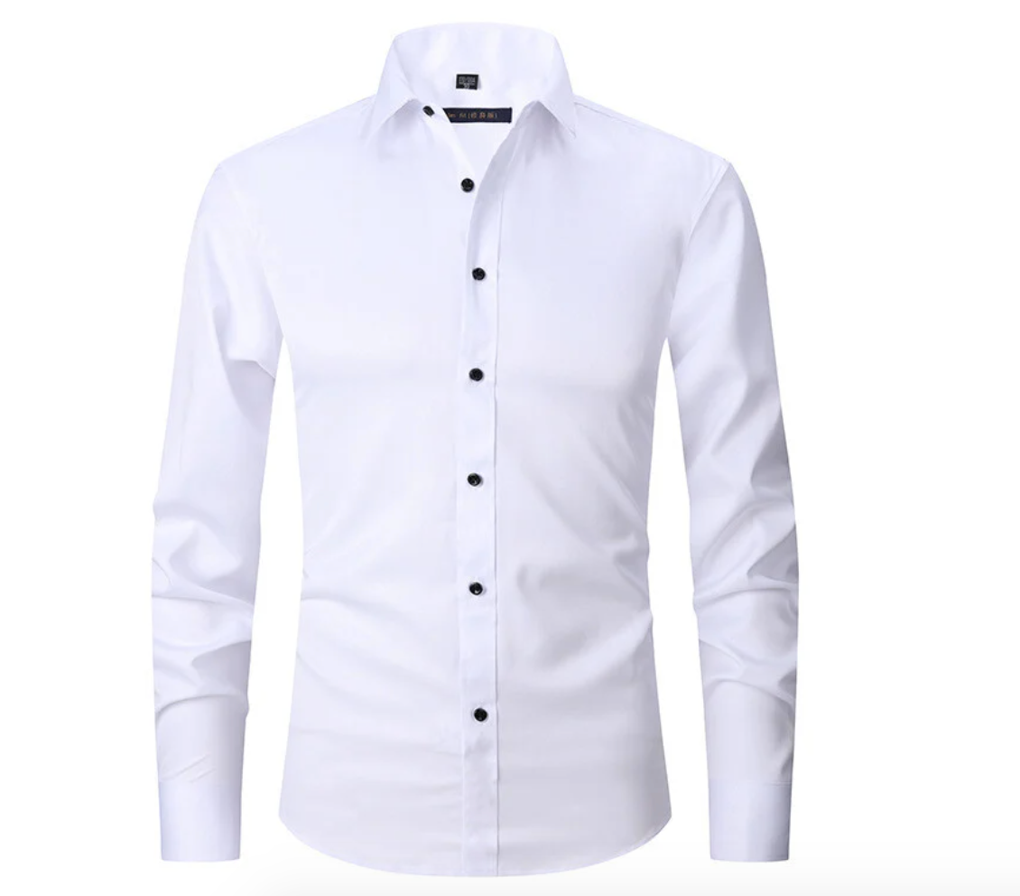 Kurt | Men's Slim-Fit Button-Up Dress Shirt