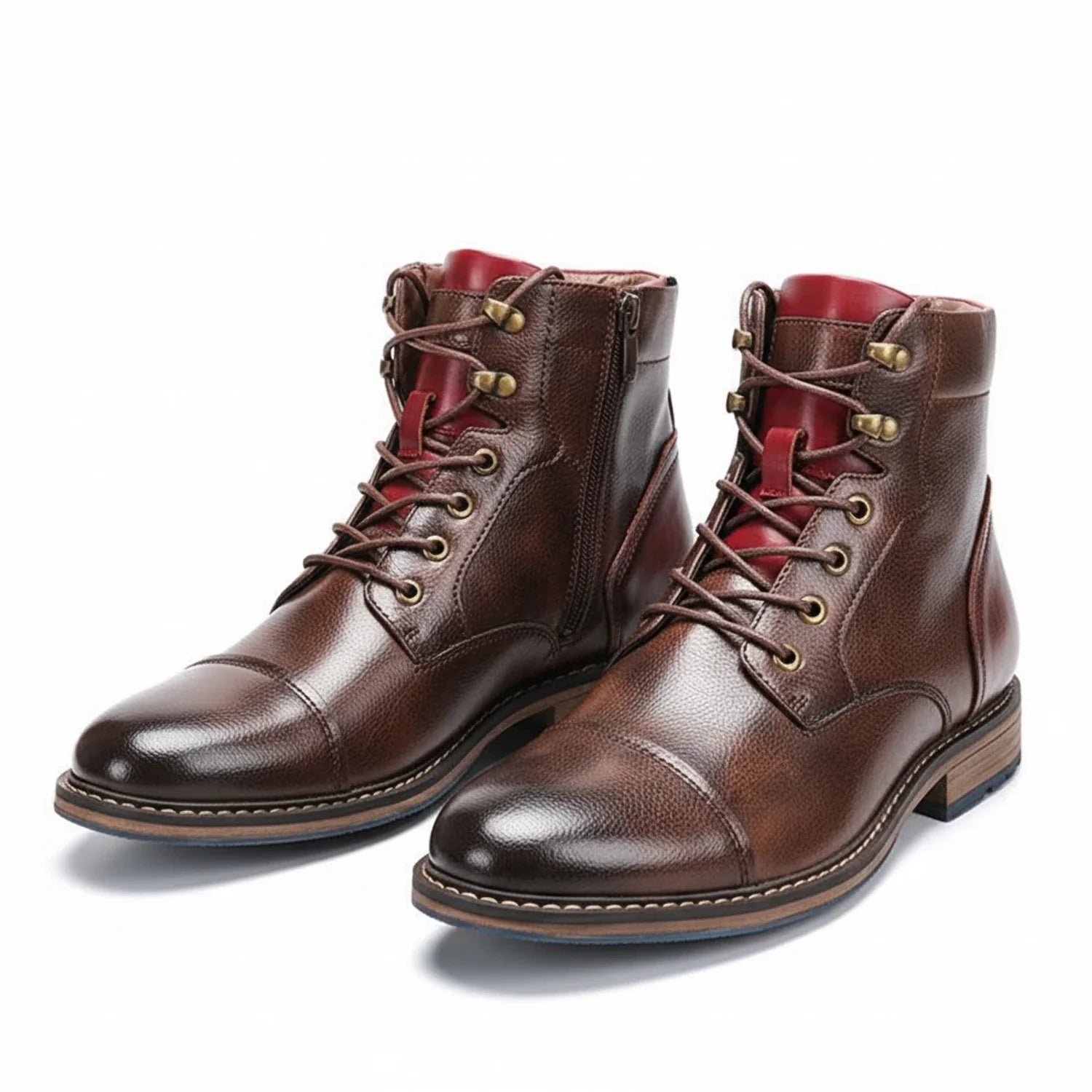 Lace-Up Ankle Boots for Men