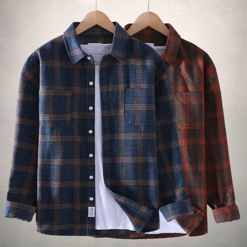 Noah | Men's Long-Sleeve Button-Up Casual Shirt