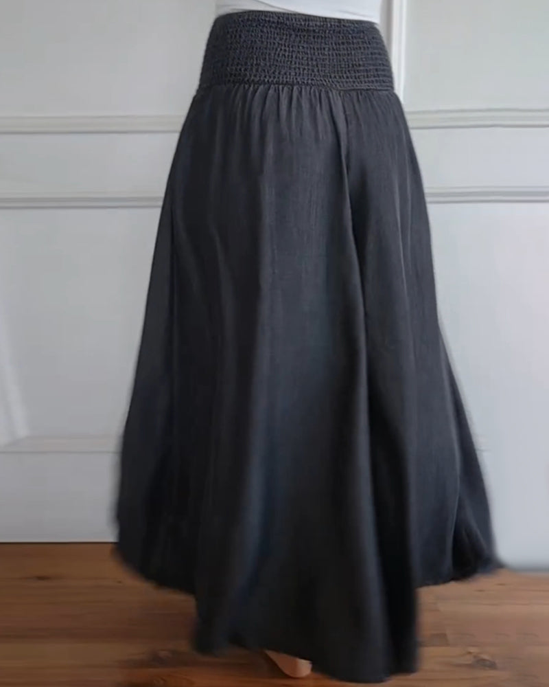 Summer | Women's High-Waisted Wide Leg Pants